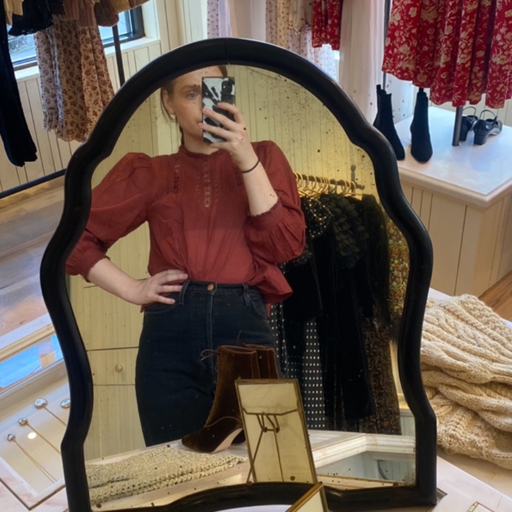 Doen Antonia stop in Burnt Henna size Small NWT